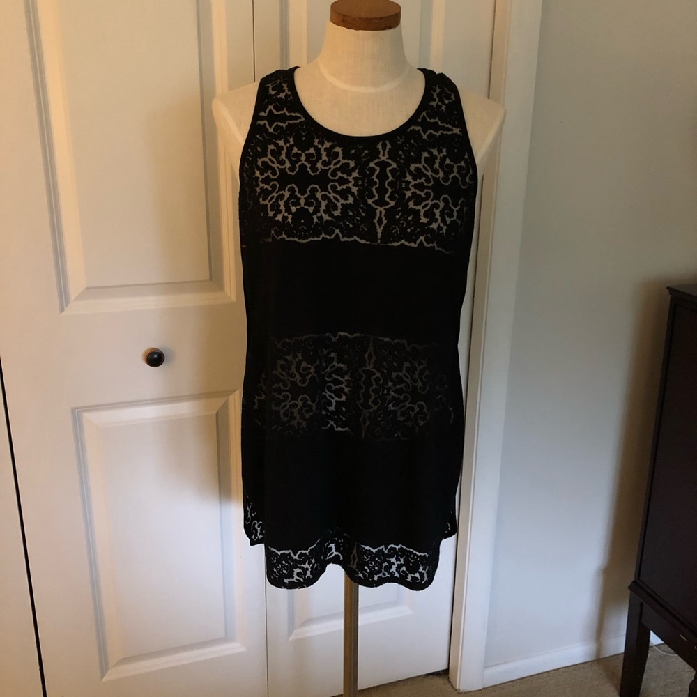 Mossimo burn out tank top